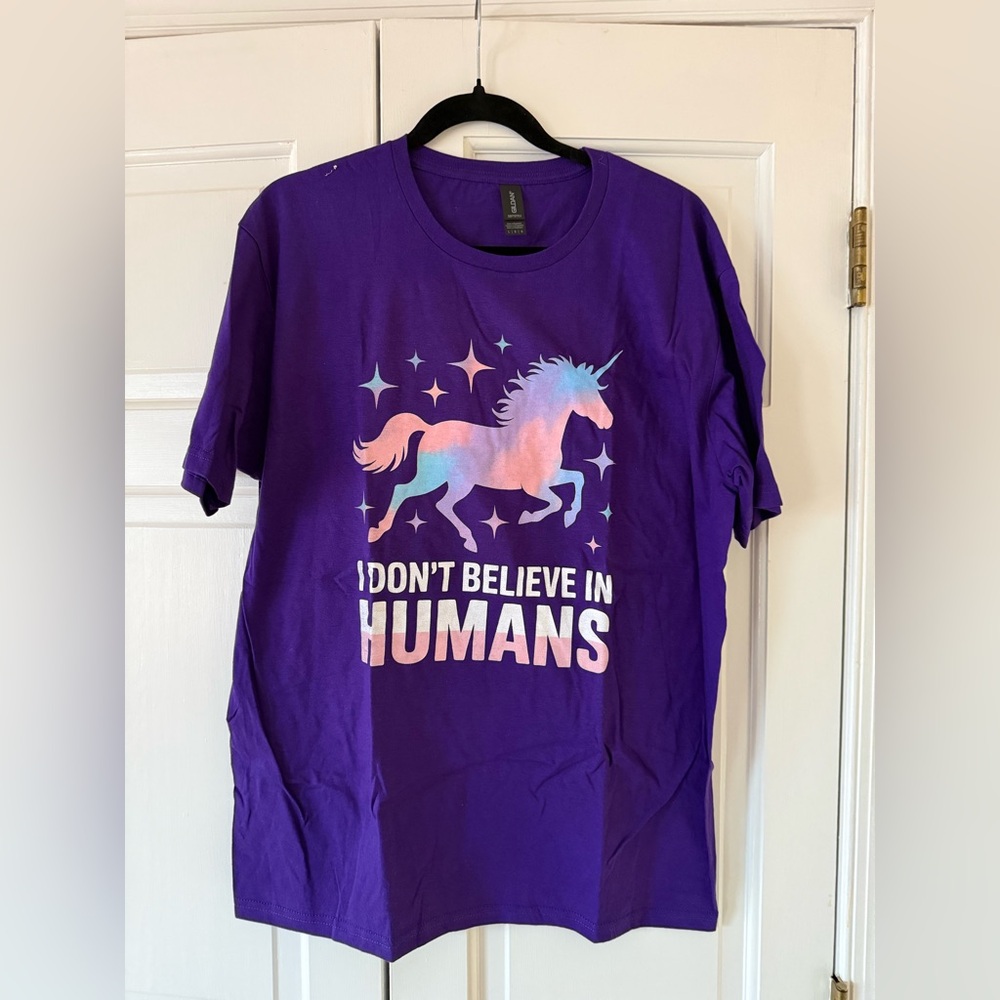 Gildan Softstyle Purple T-Shirt